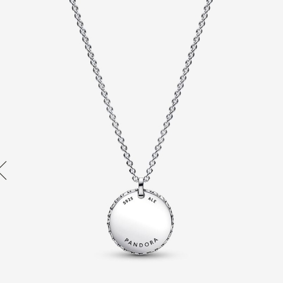 Pandora timeless pave round pendant - Picture 3 of 5